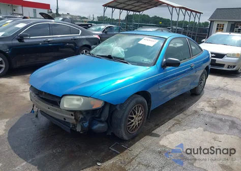 2003 Chevrolet Cavalier from USA, damaged, VIN 1G1JC12F637325680